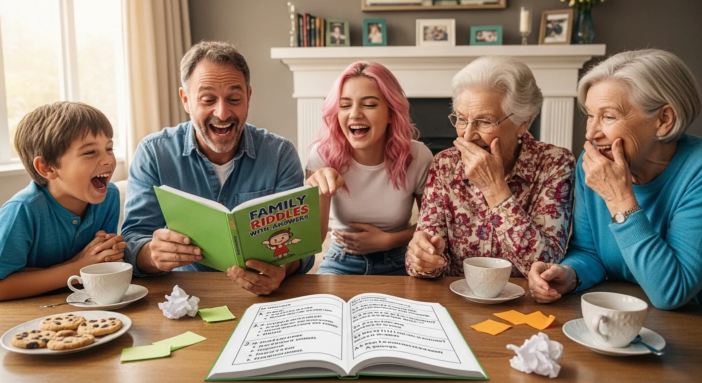 Family Member Riddles 240+ Fun Family Riddles with Answers - Riddlesfun