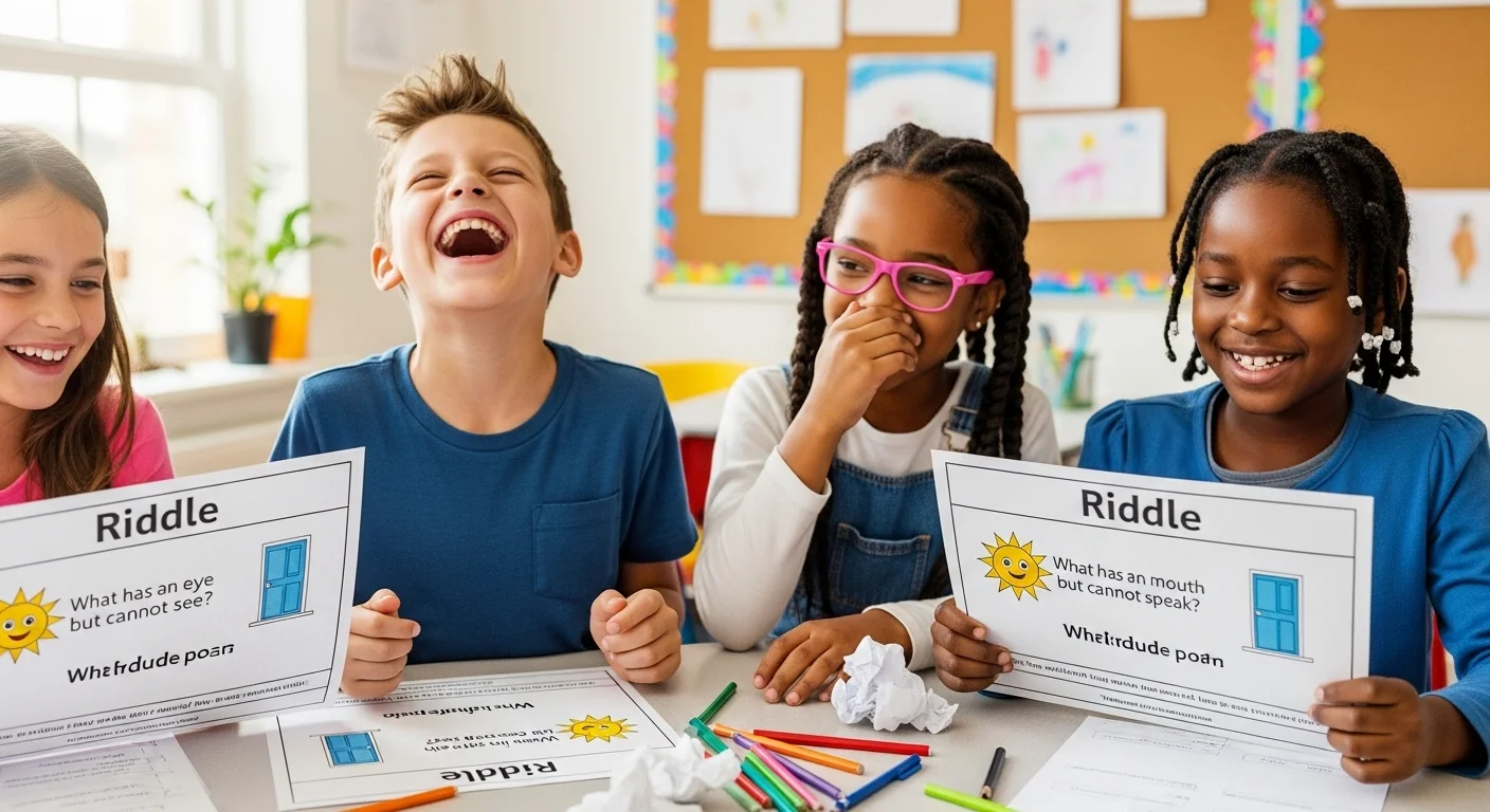 Easy Riddles Matching Activity 350+ Riddle Worksheet Kids Fun & Printable Brain Teasers - Riddlesfun