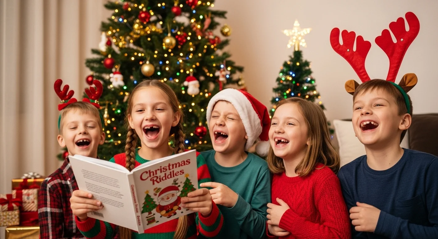 Christmas riddles for kids of the Day (UNANSWERED)