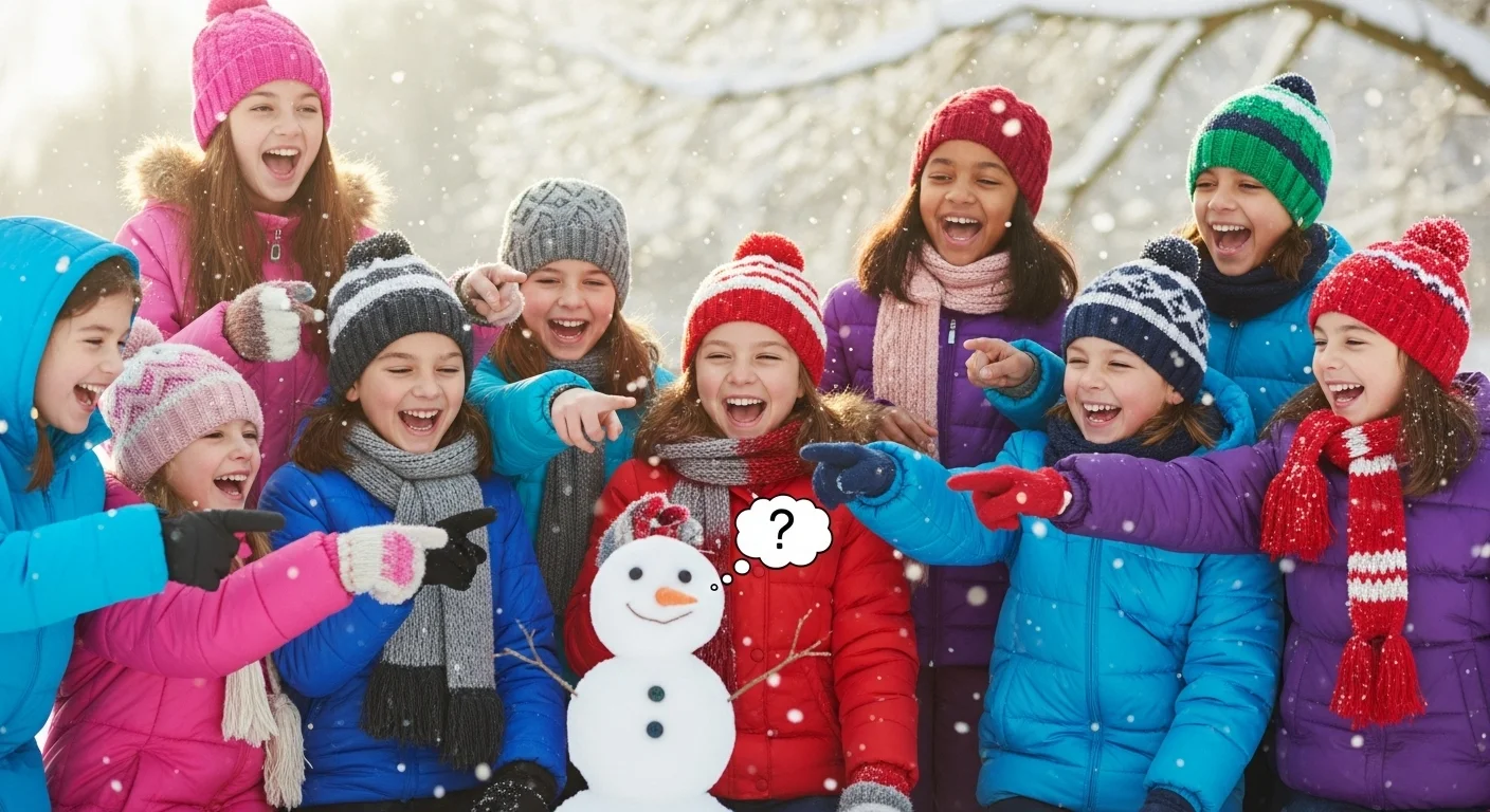 Classroom-Friendly Snow Riddles for kids