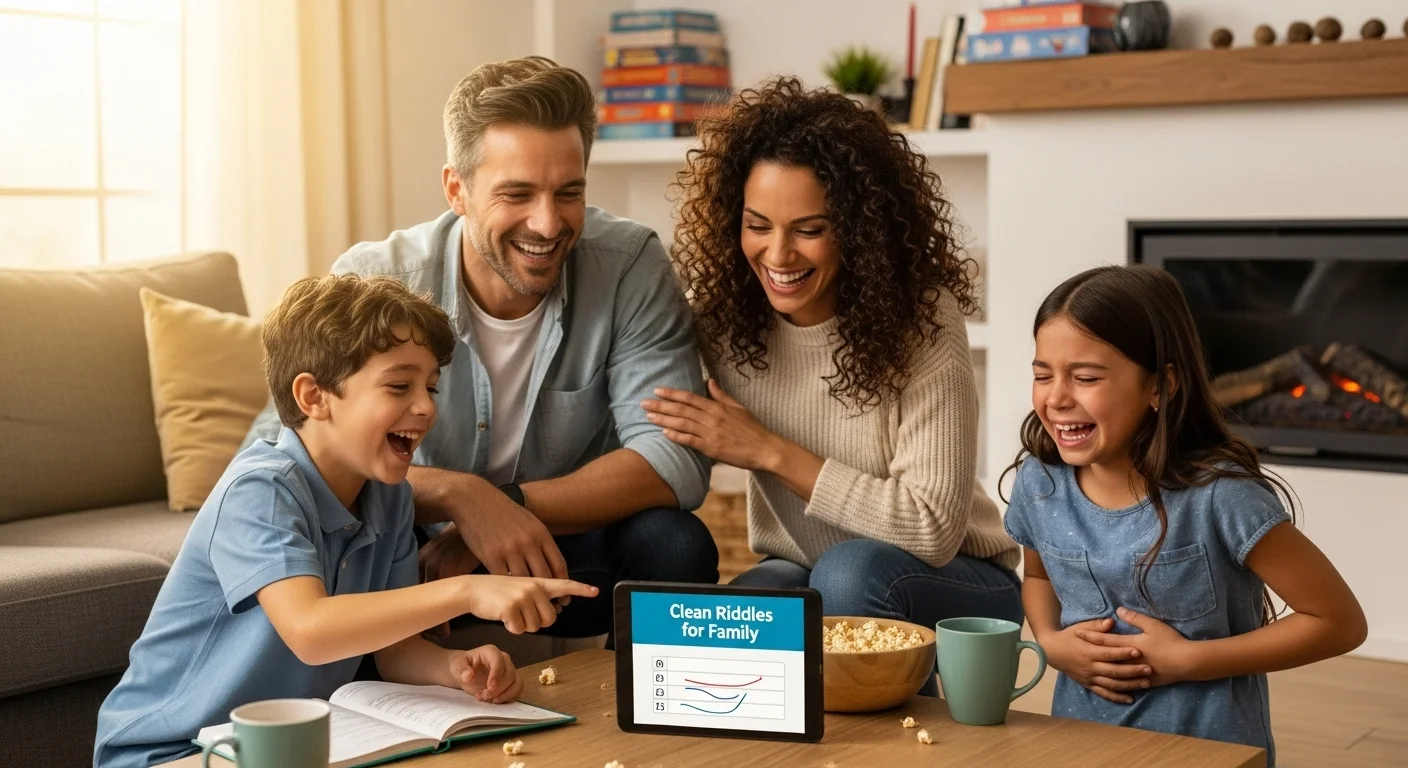 Clean riddles for family of the Day