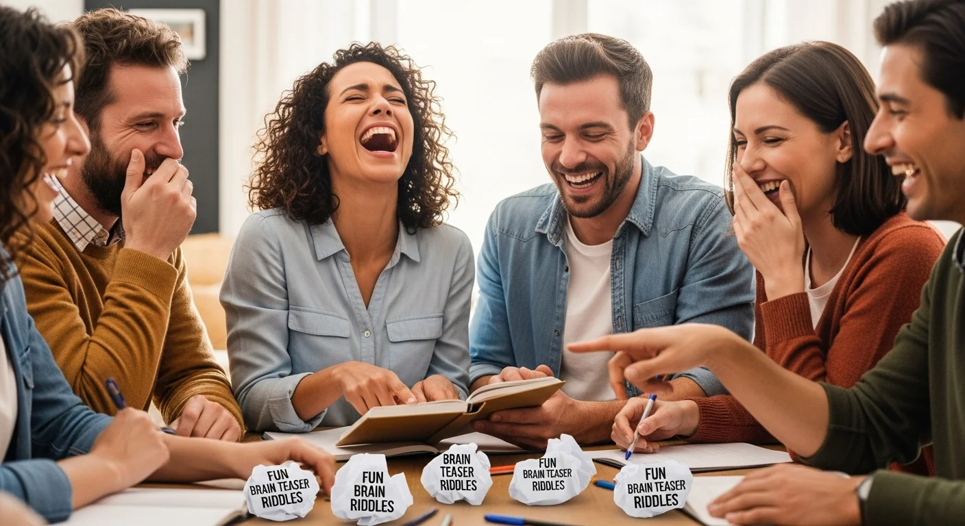 Fun brain teaser riddles for adults of the Day