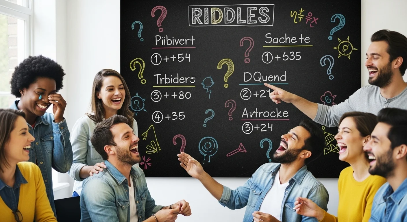 Geometry-Inspired Math Riddles