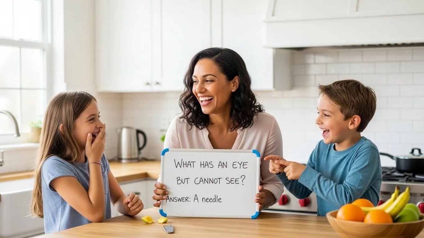 Kitchen Riddles easy About Eating