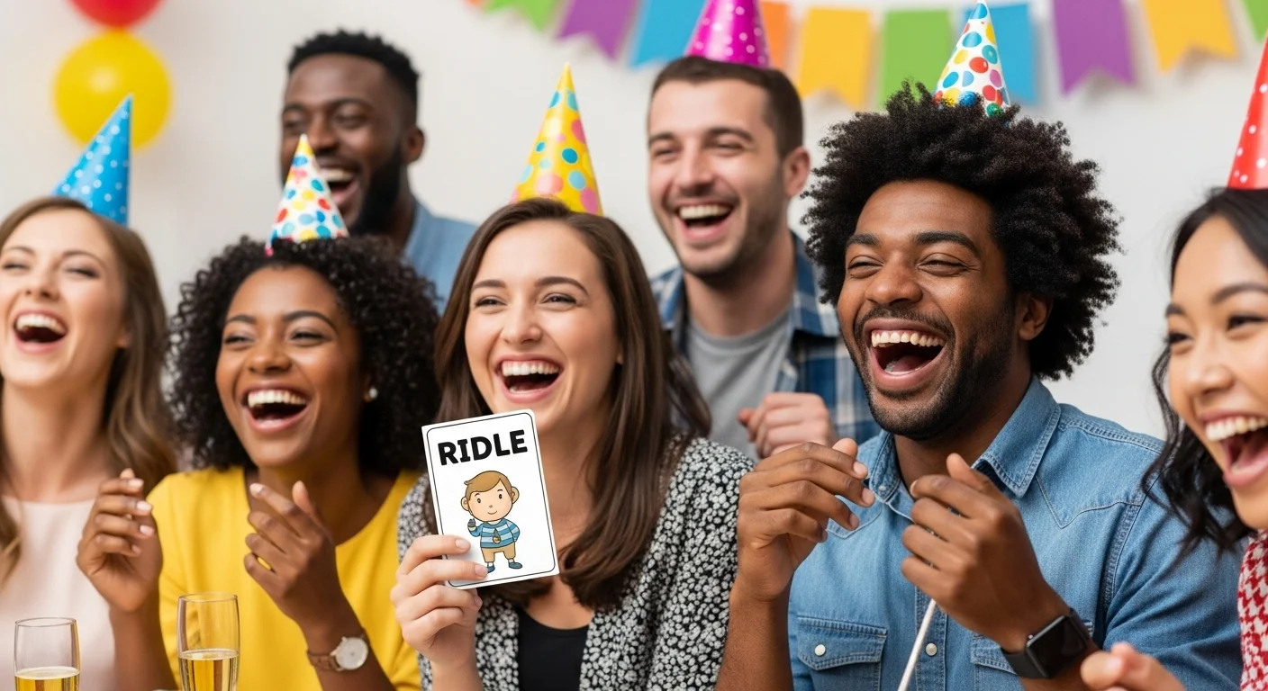 Riddles for birthday parties of the Day