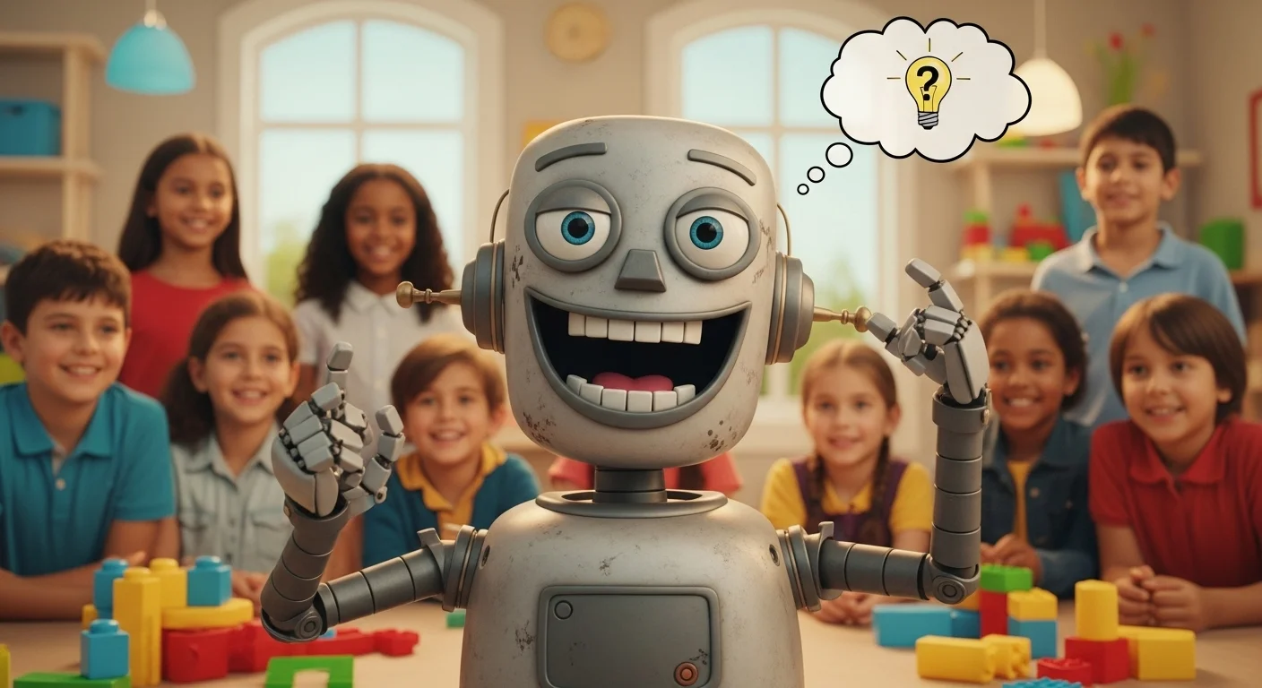 Robot riddles for kids of the Day (UNANSWERED)