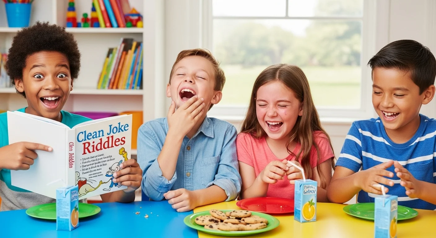 Why Kids Love Clean Joke Riddles