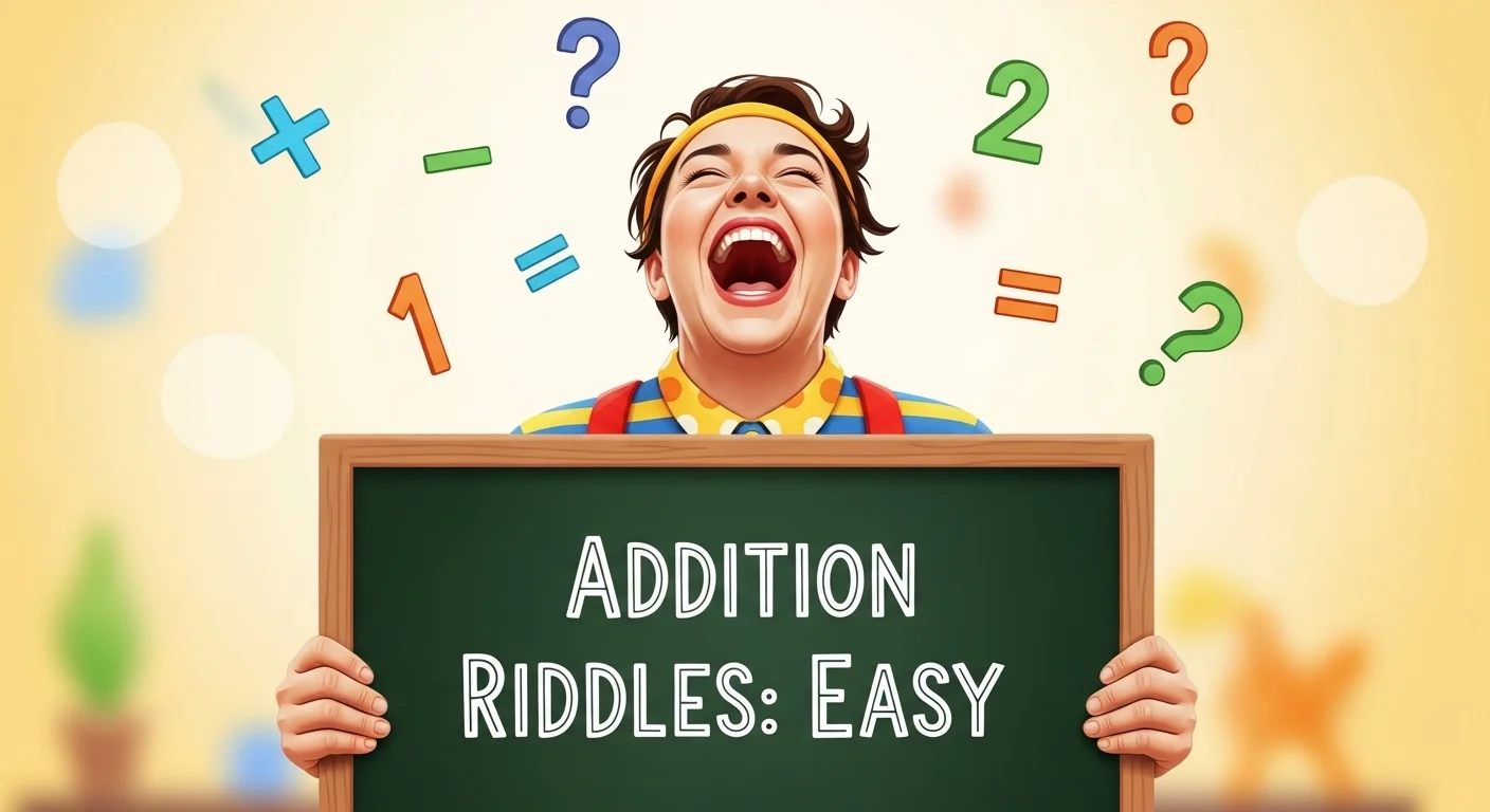 addition riddles easy
