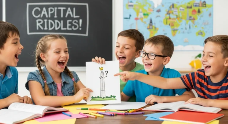 capital riddles kids