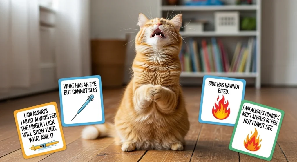 cat riddles for kids