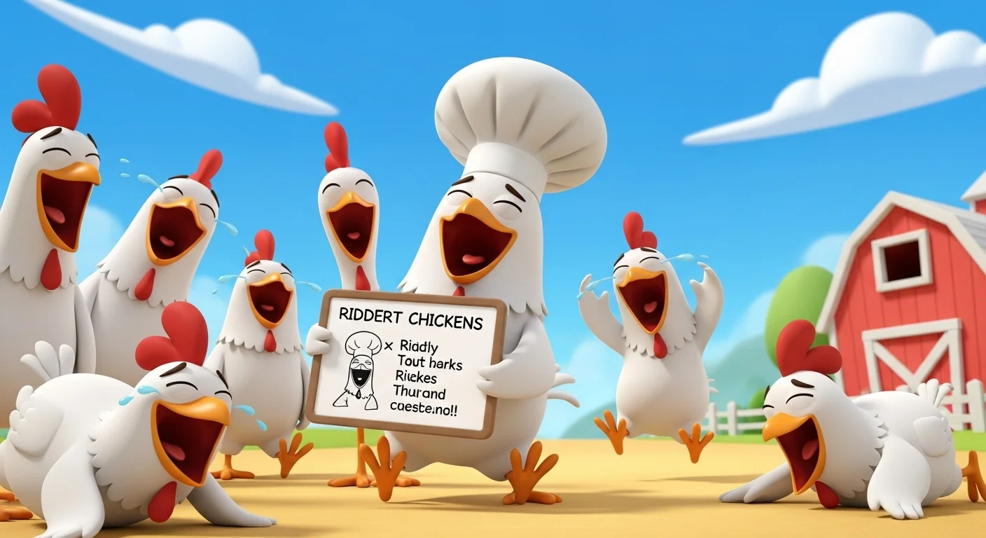 clean chicken riddles for kids