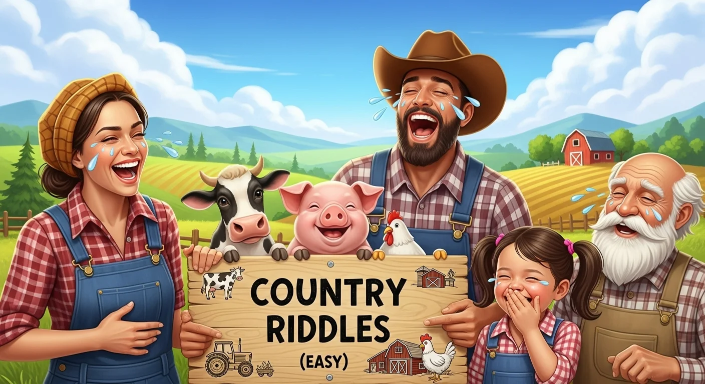 country riddles easy