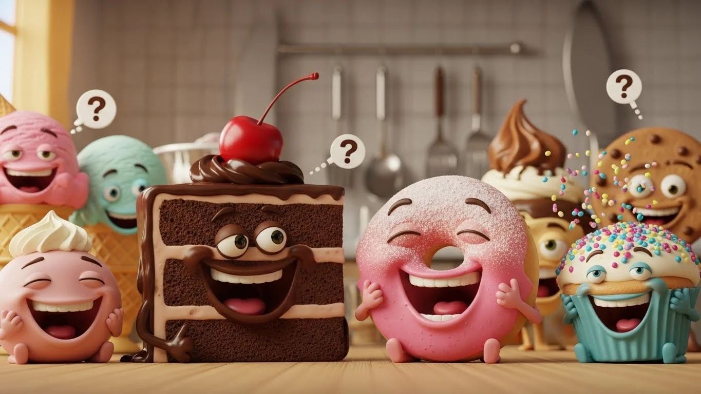 dessert riddles fun