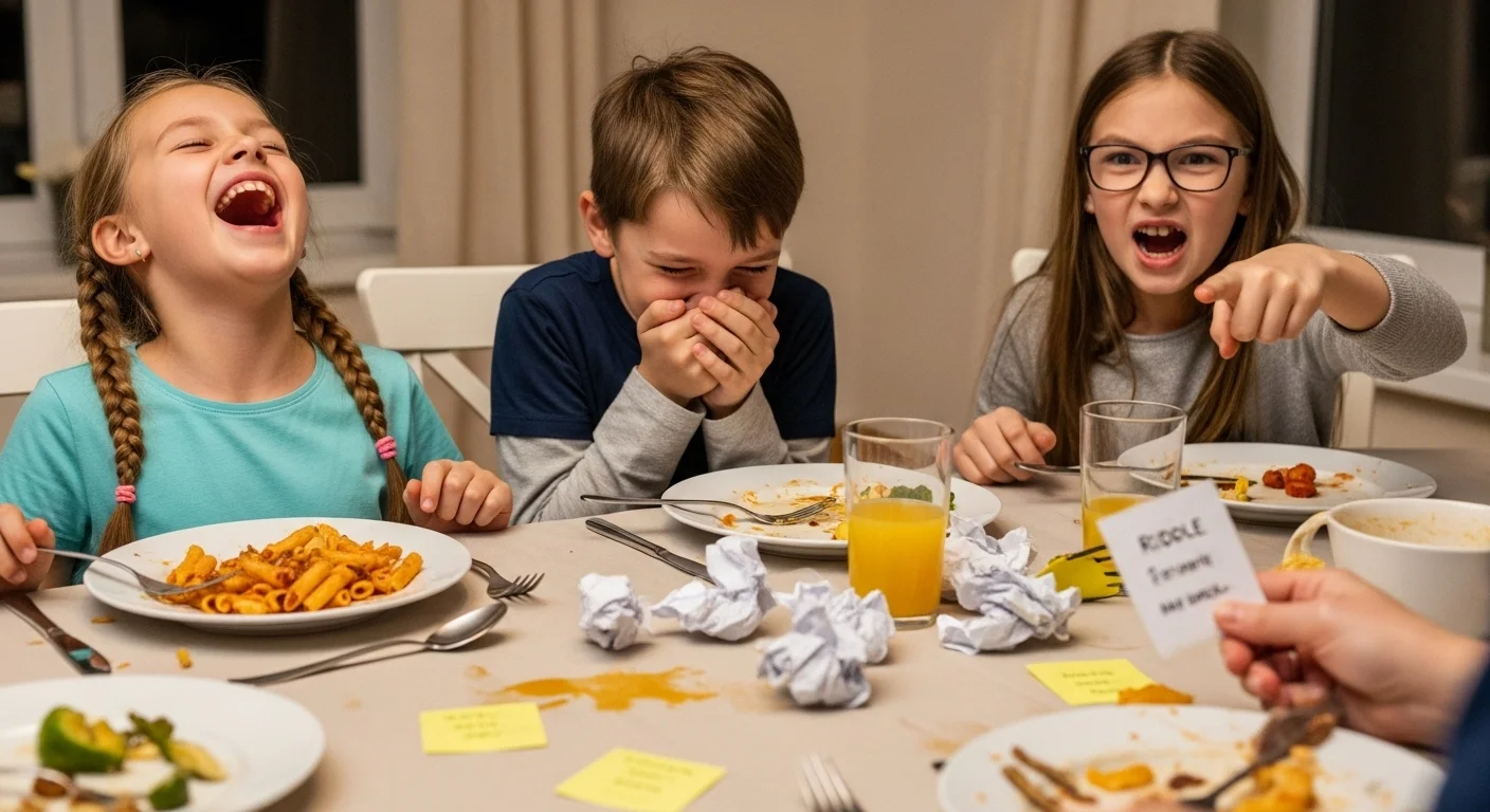 dinner table riddles kids