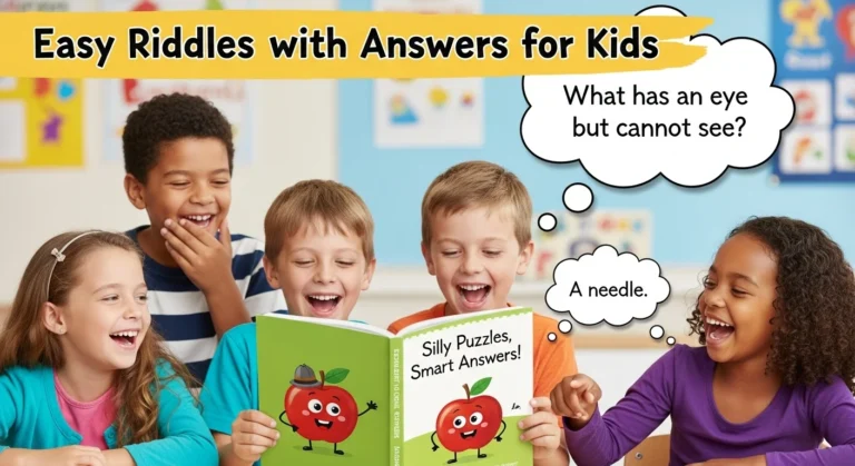 easy riddles with answers kids