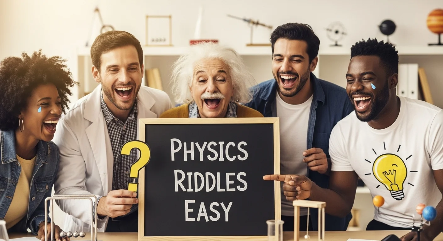 physics riddles easy