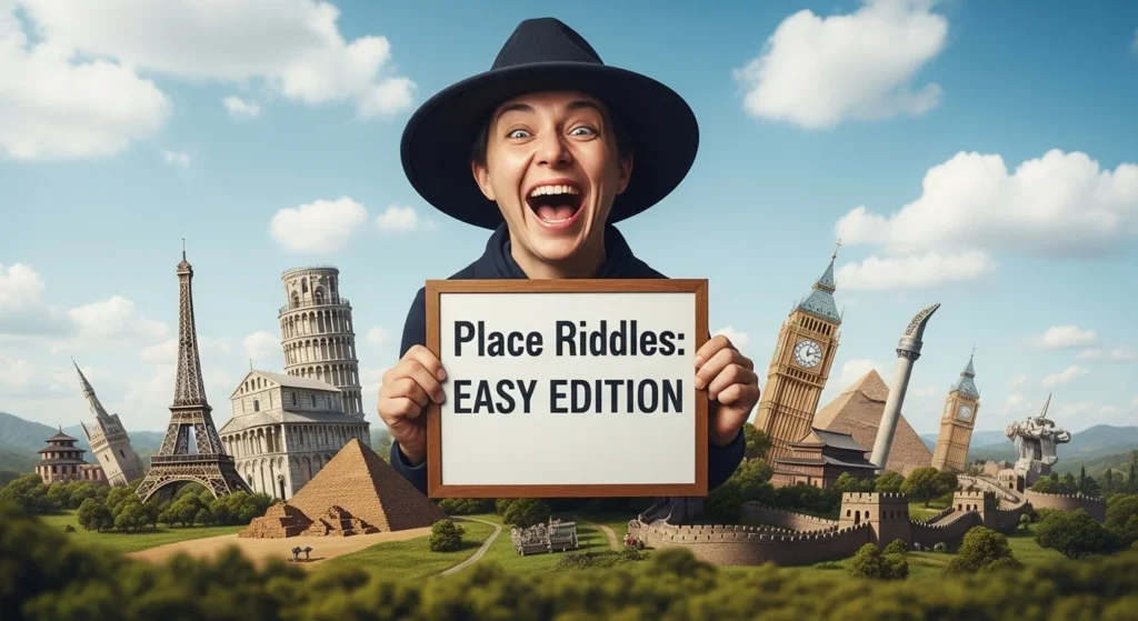 place riddles easy