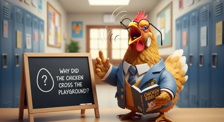 school chicken riddles