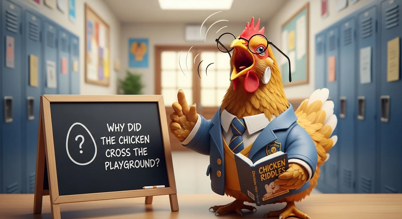 school chicken riddles