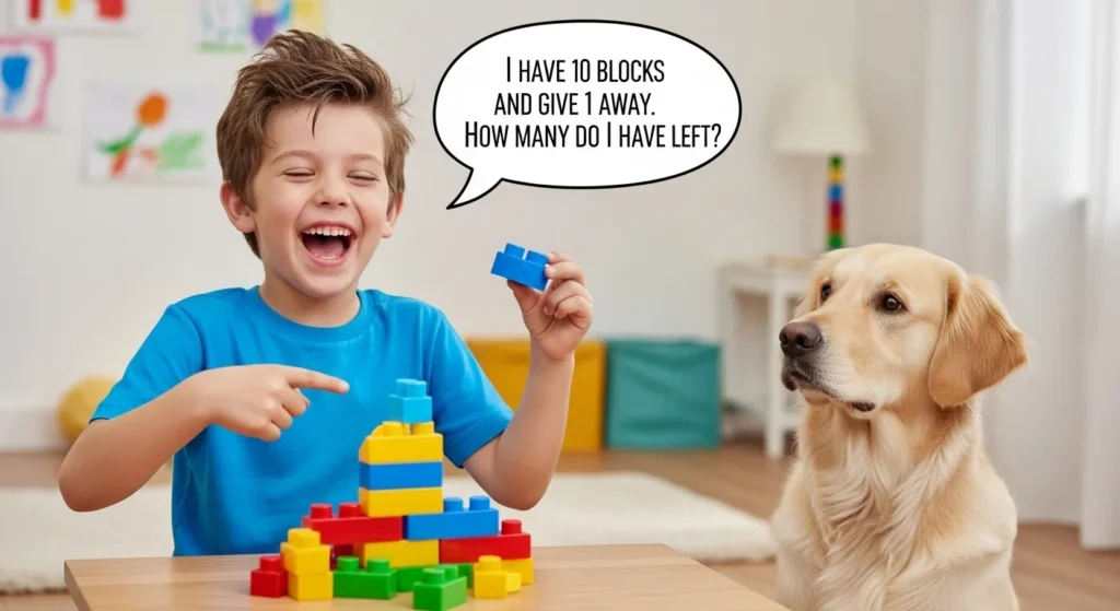 subtraction riddles kids