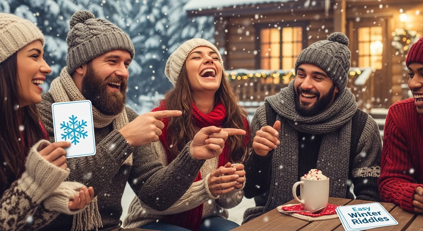 winter riddles easy