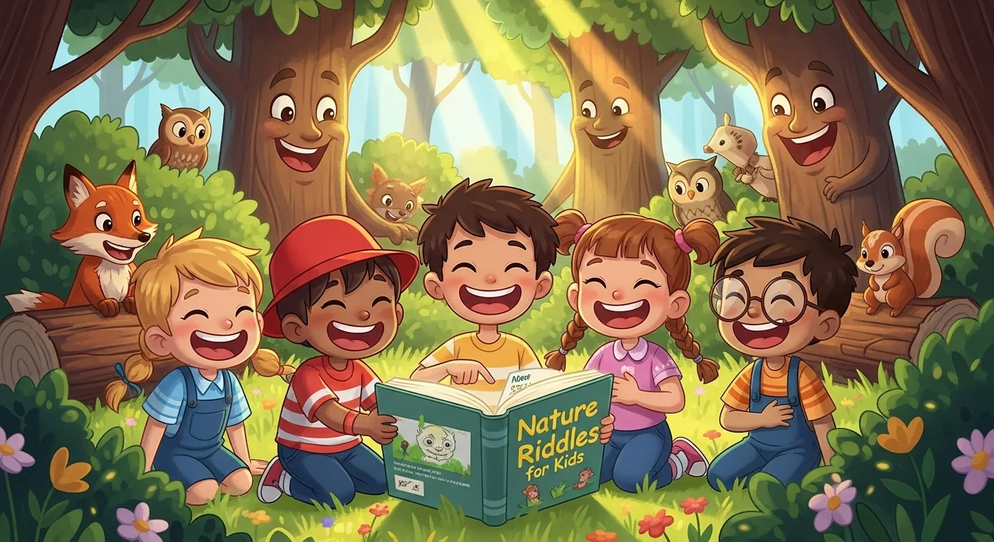 ☀️ Fun nature riddles for kids About Weather