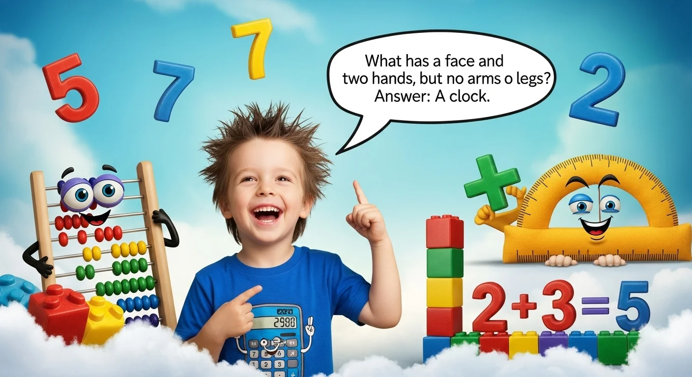 ➕ Fun Addition math riddles for kids easy Love
