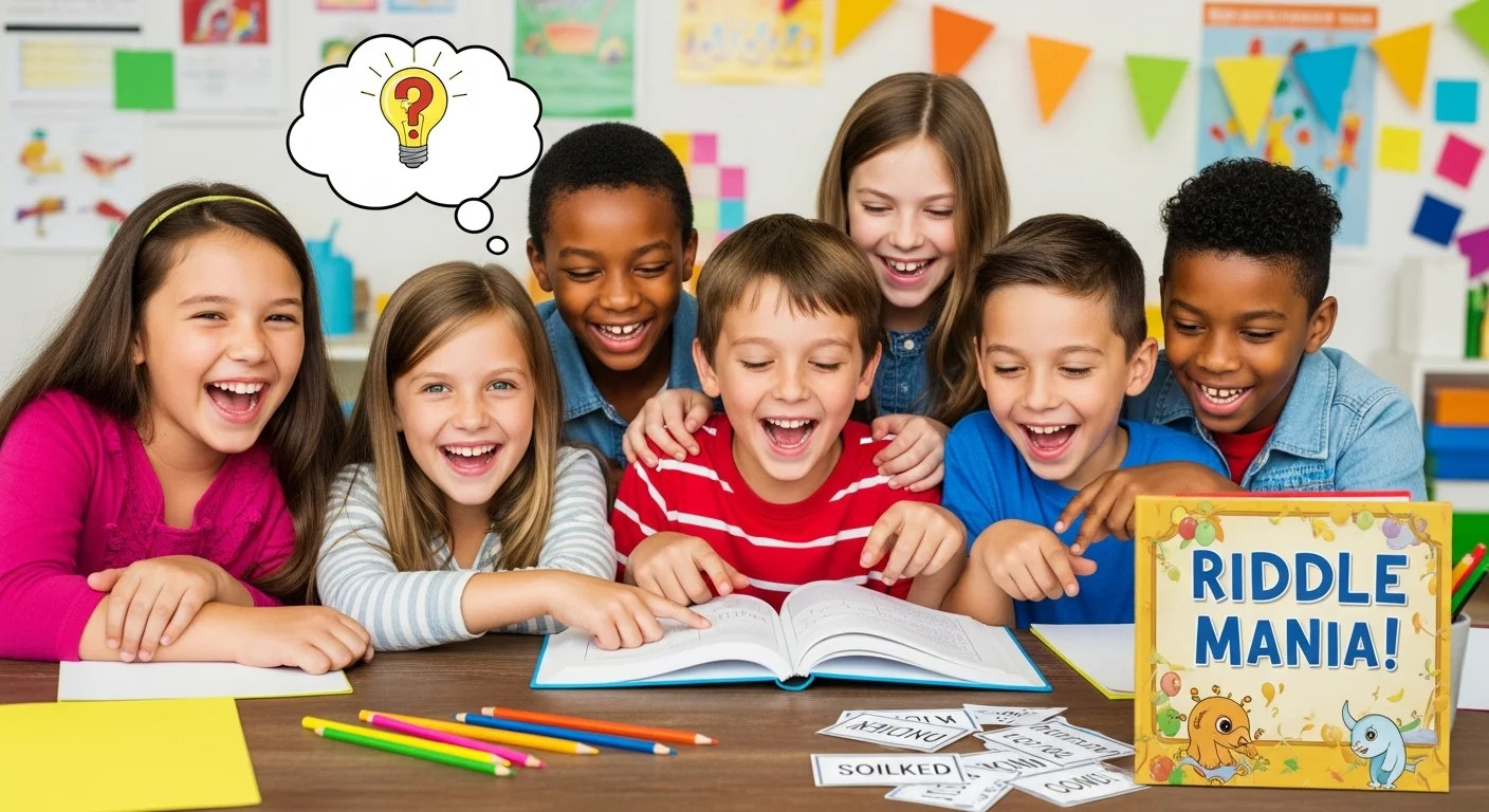 🌈 Fun and problem solving riddles kids