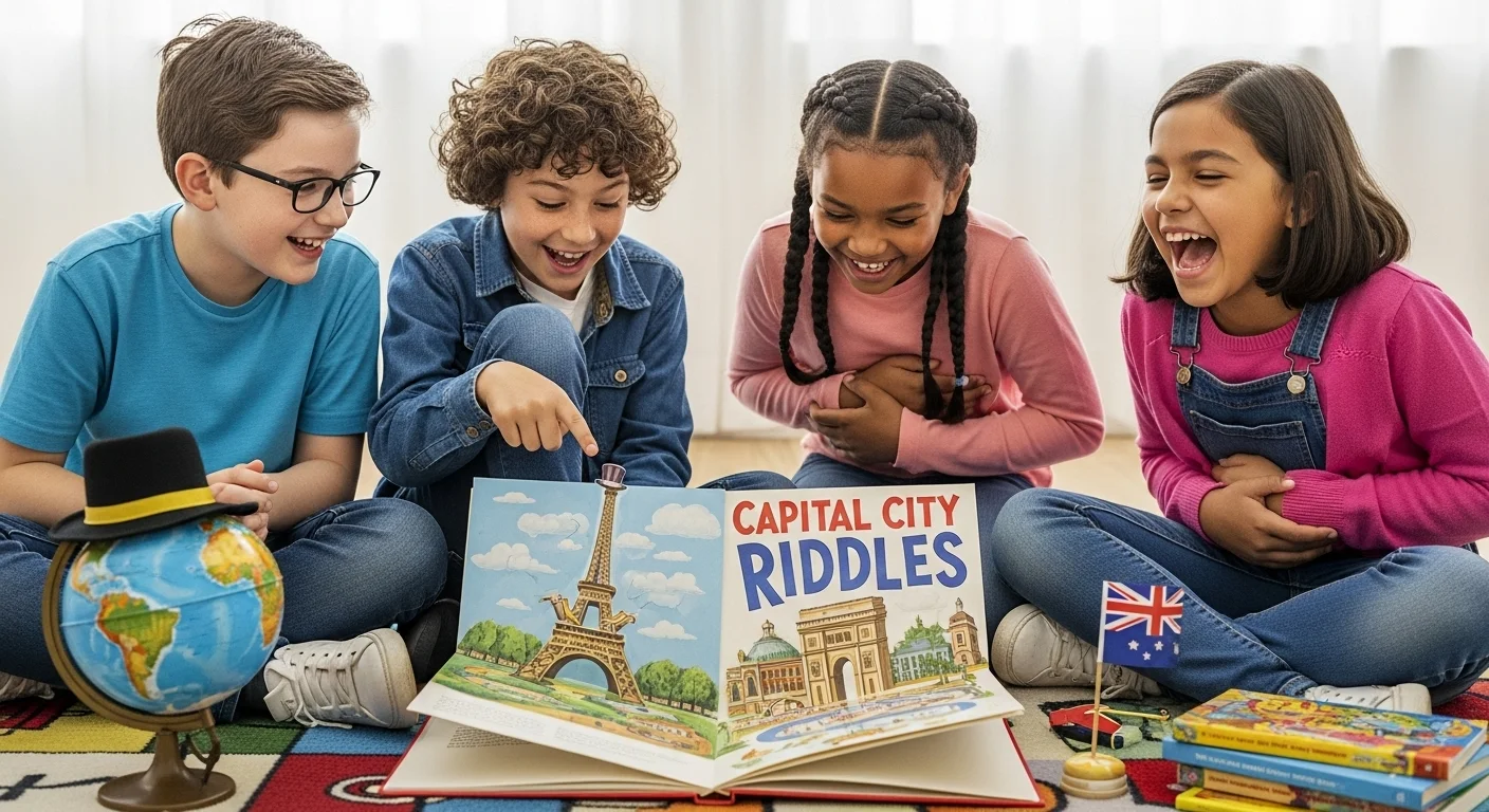 🌍 Europe capital riddles kids