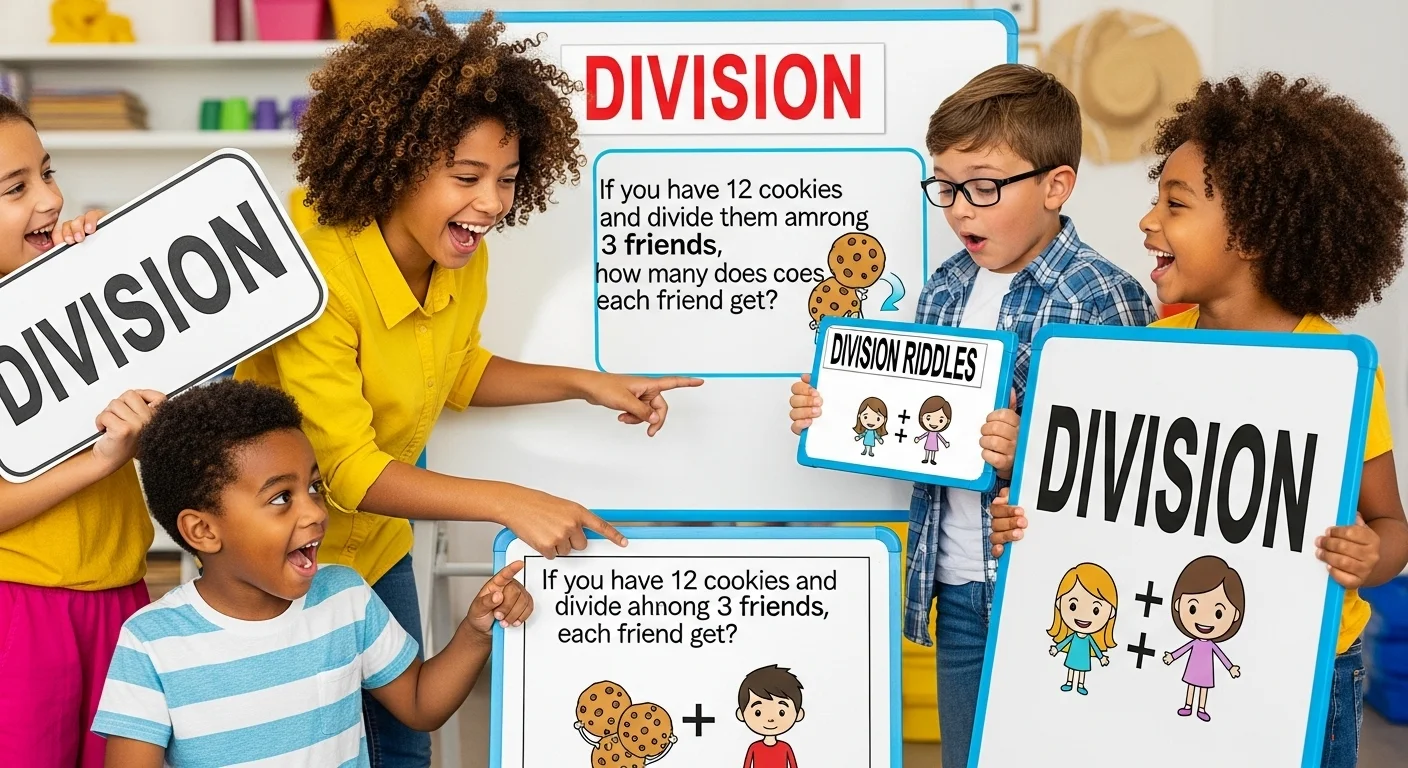 🌍 Fair-Sharing division riddles kids