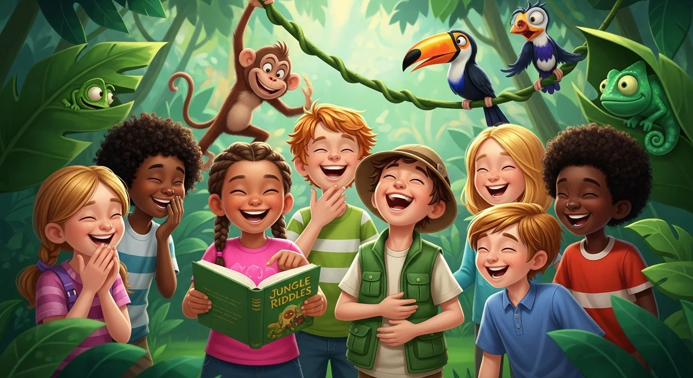 🌍 jungle riddles for kids from Around the World
