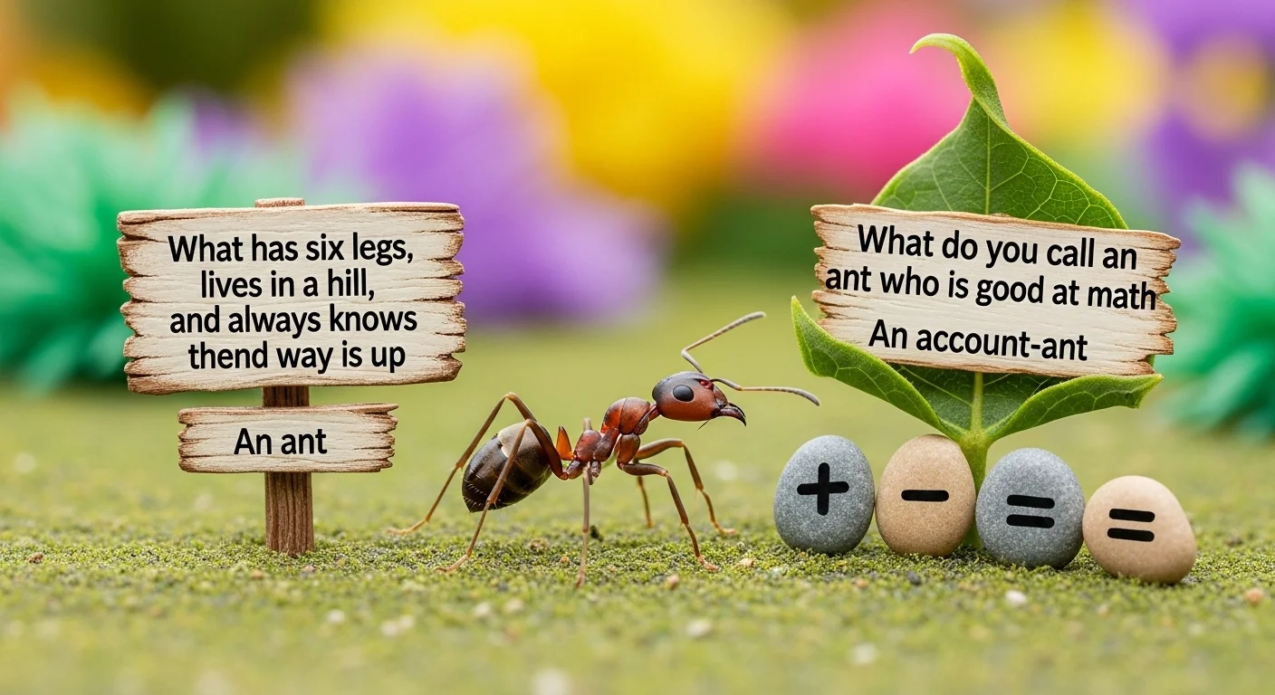 🌱 Cute easy ant riddles for kids for Young Kids