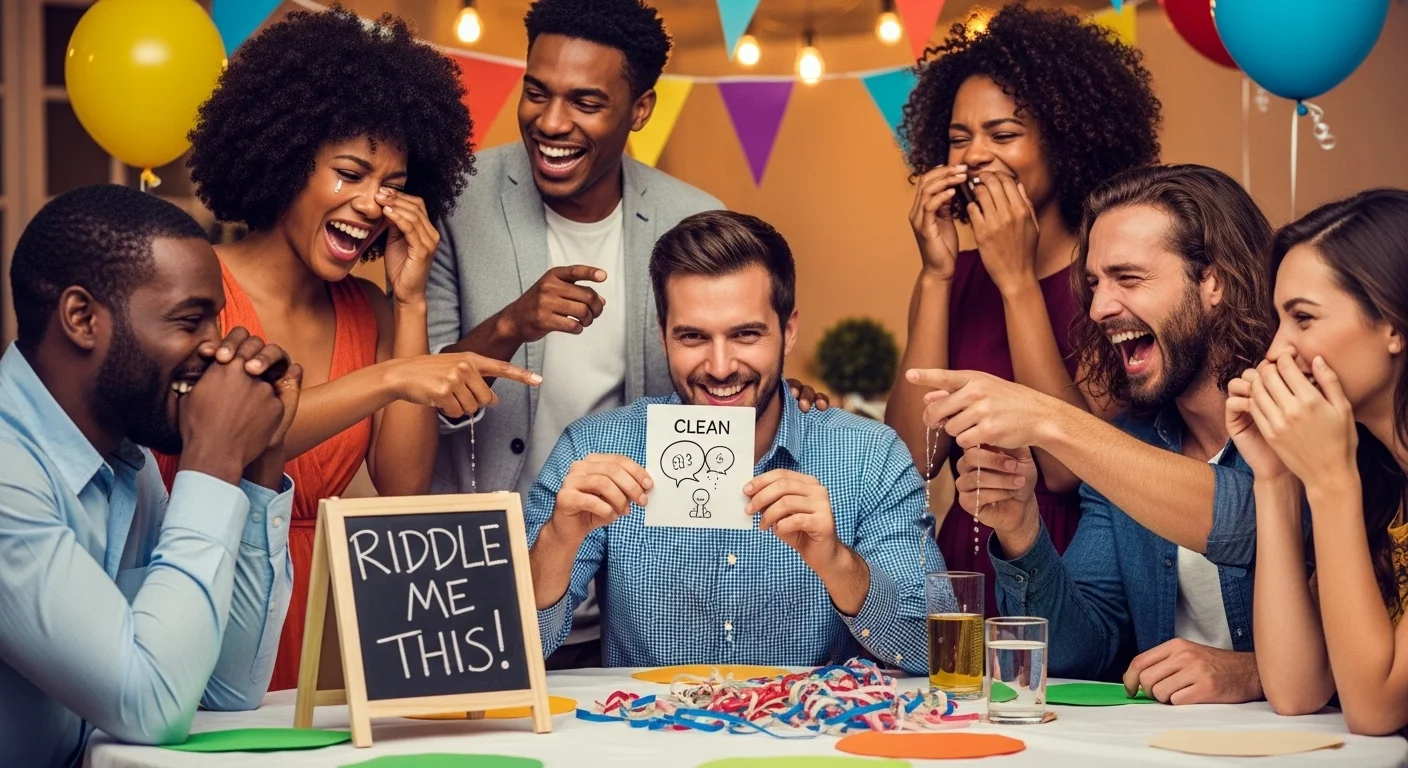 🎊 party riddles clean and Memories