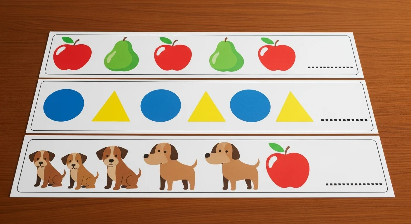 🎒 Classroom-Friendly pattern riddles for kids