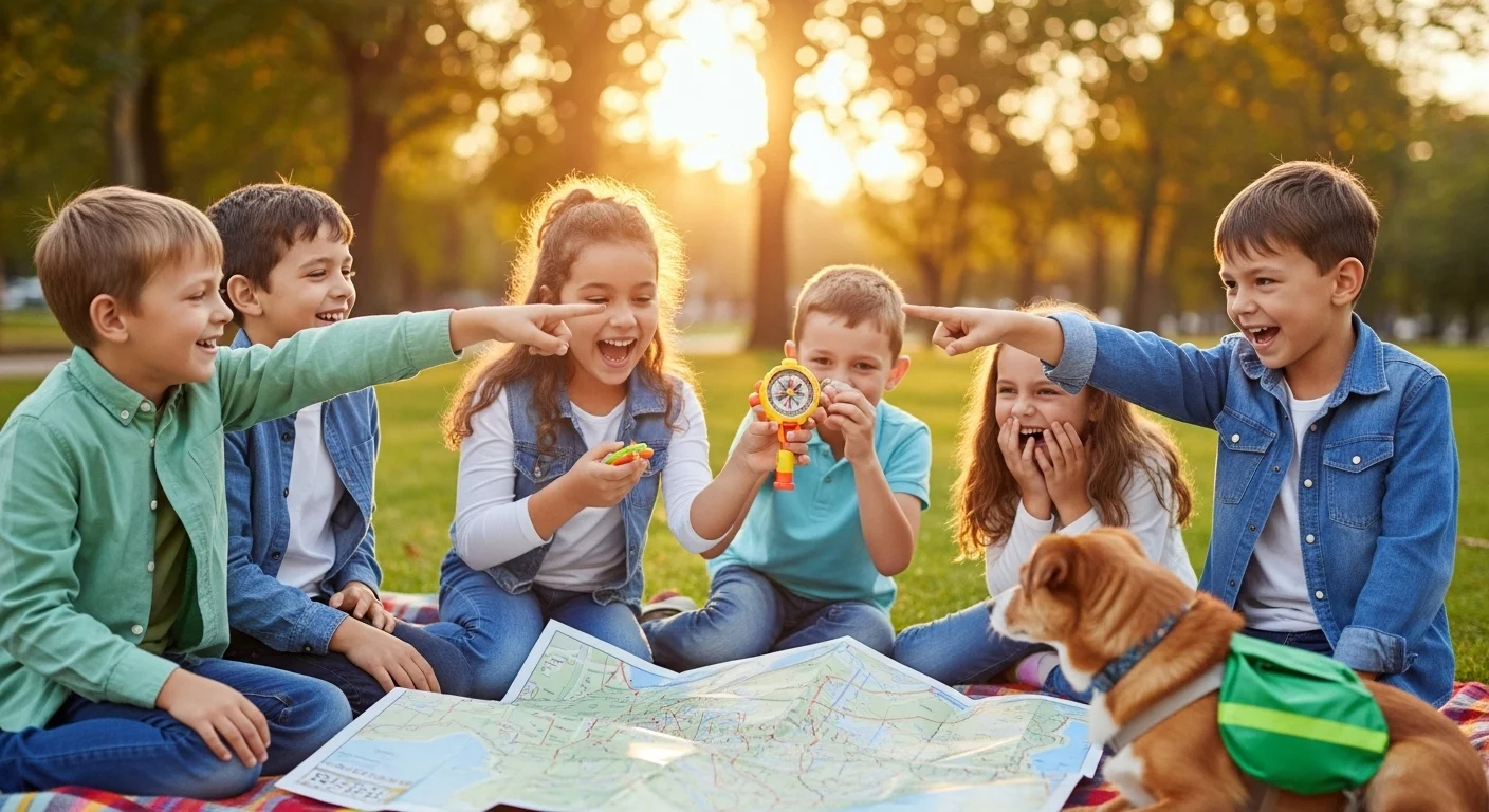 🏁 Fun and direction riddles kids