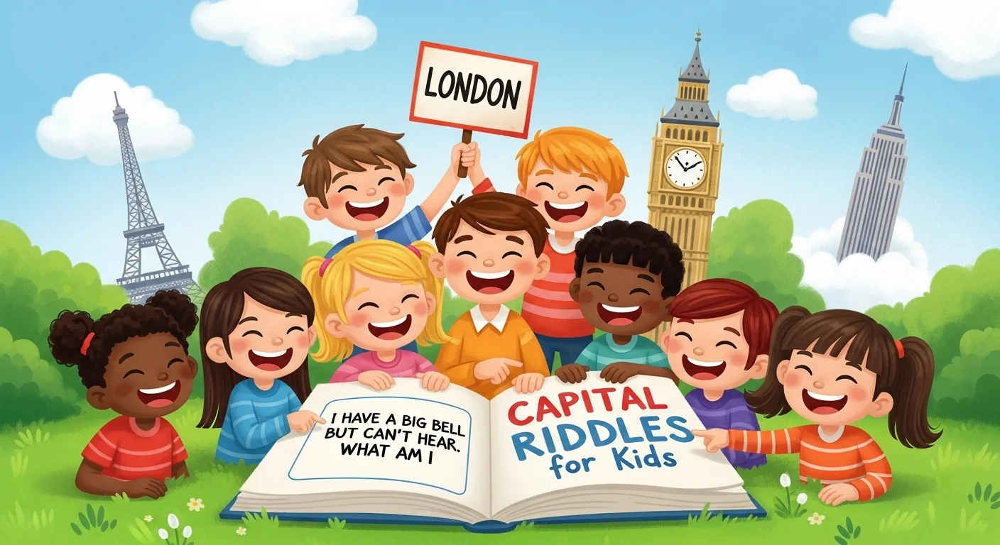 🏫 Classroom capital riddles kids