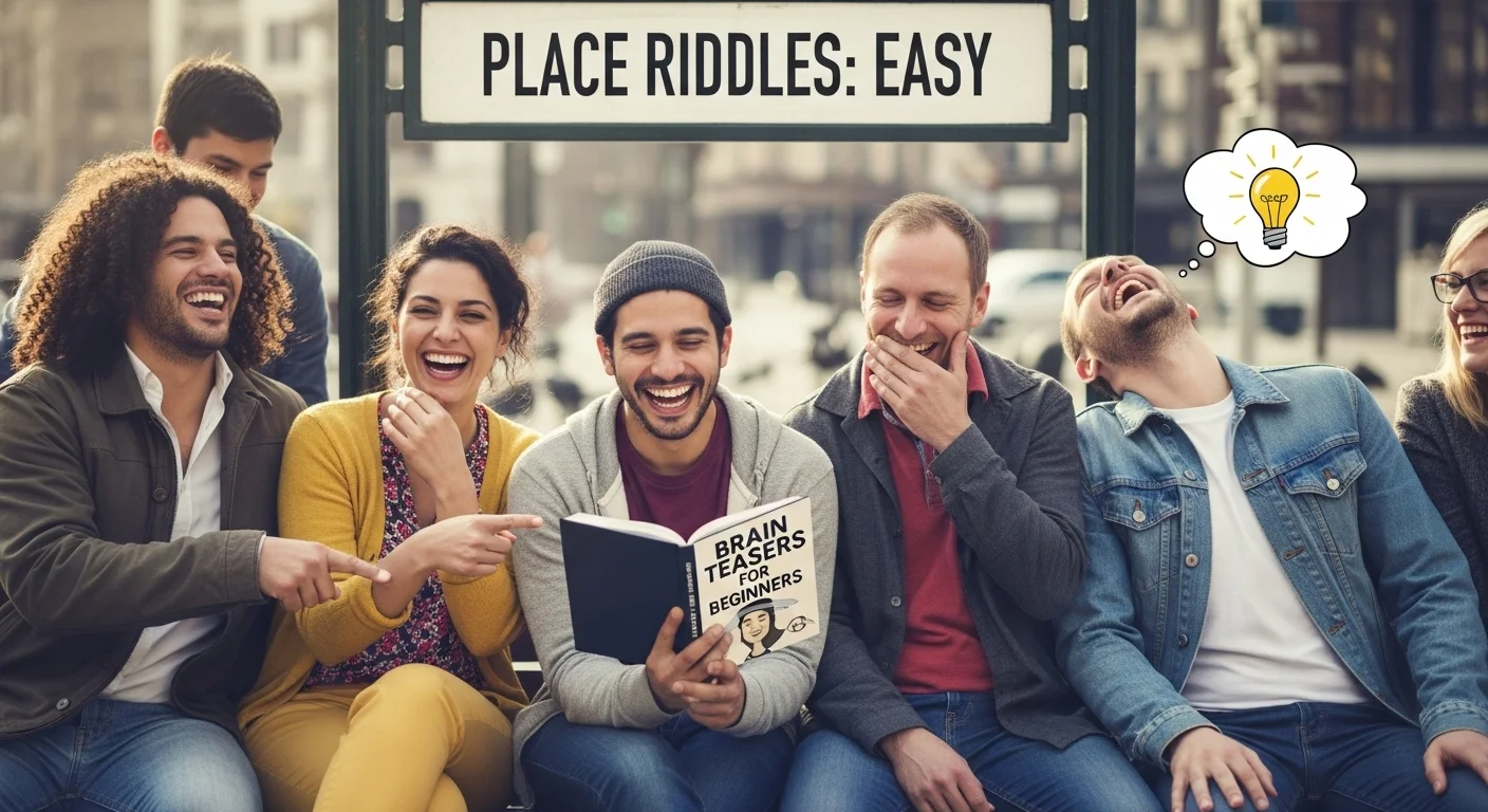 🏫 Easy place riddles easy for Beginners