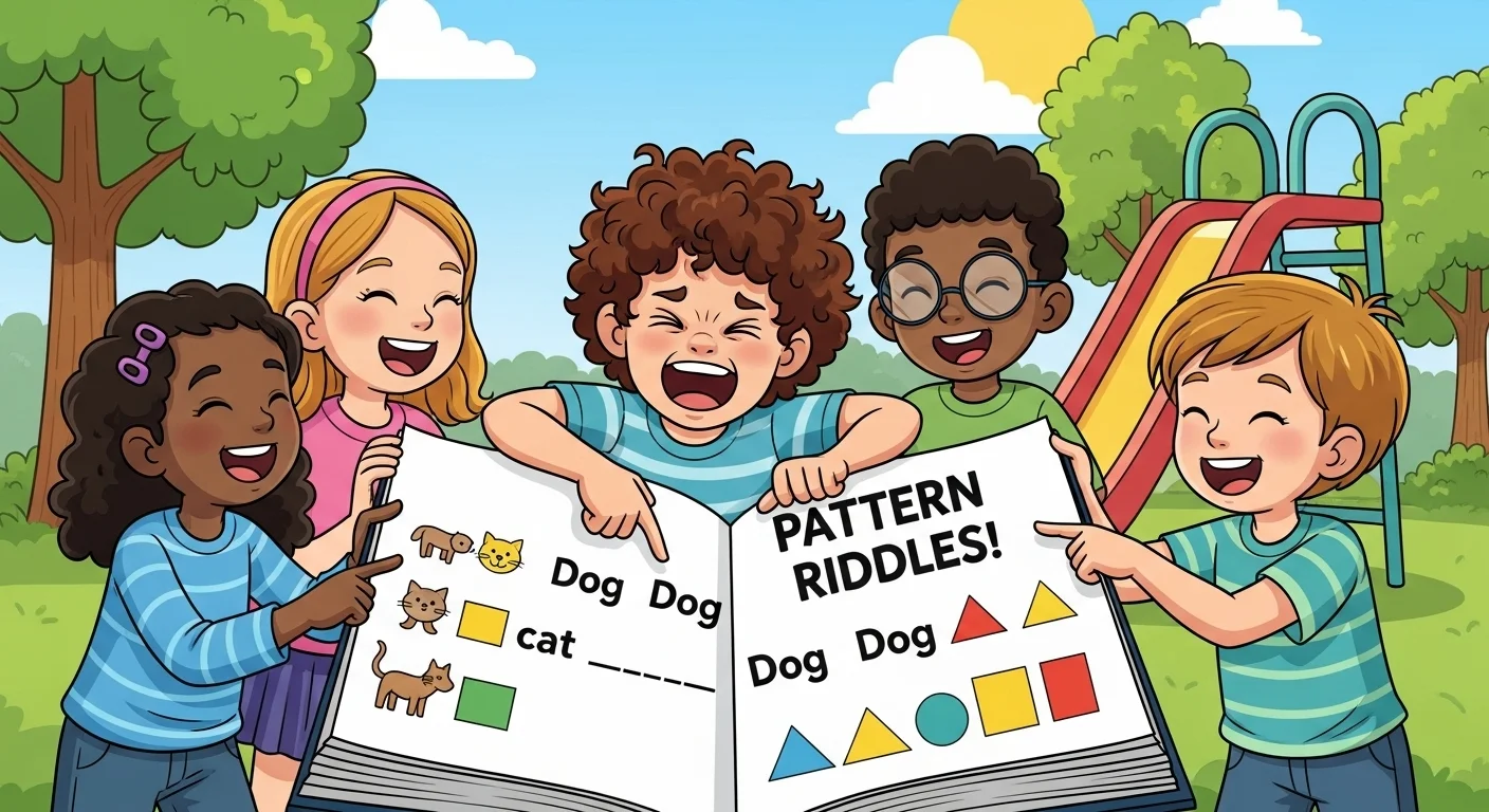 🔢 Number pattern riddles for kids Love