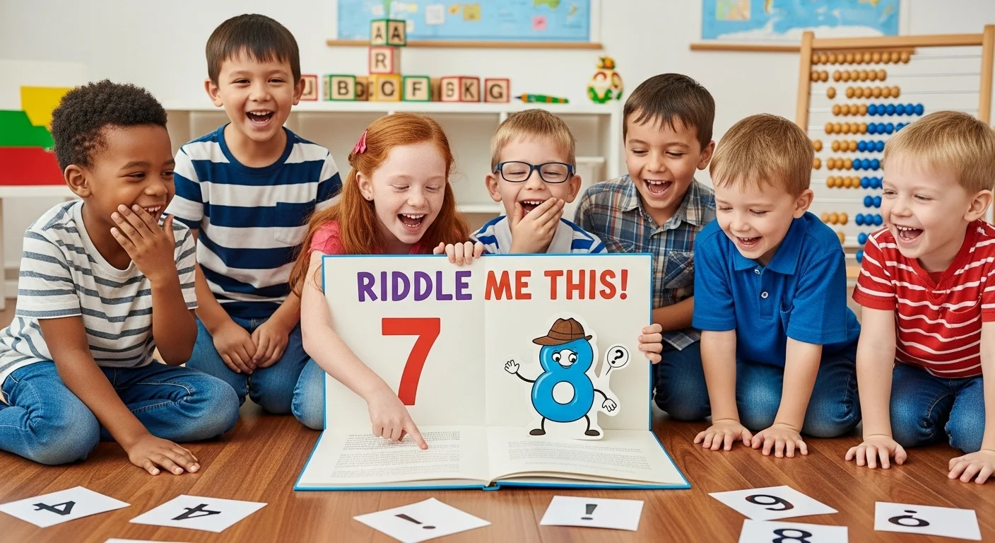 🔢 🌍 Global and number riddles for kids