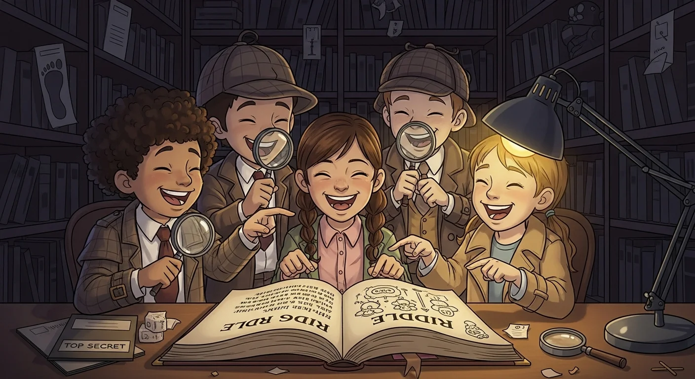🕵️‍♂️ detective riddles kids Young Sleuths