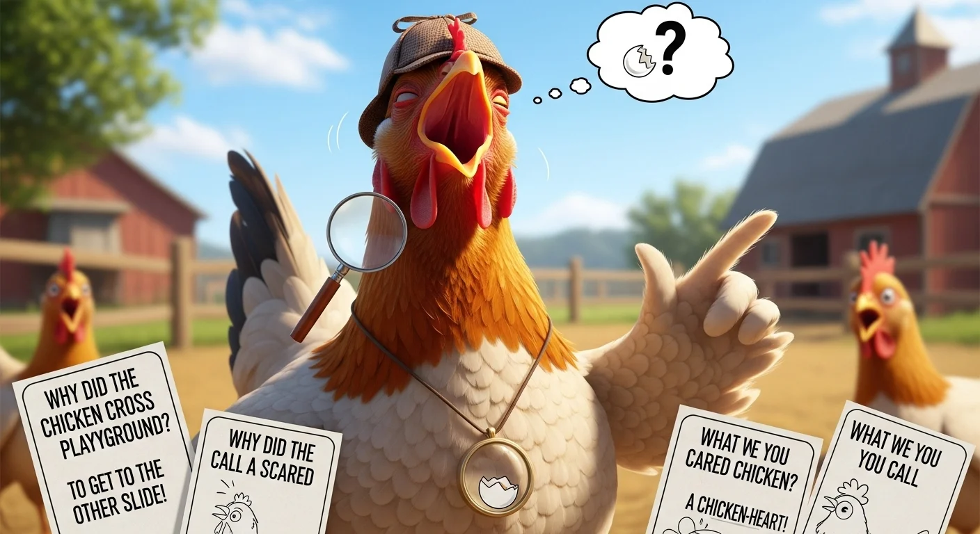 😂 Funny and Silly chicken riddles with answers