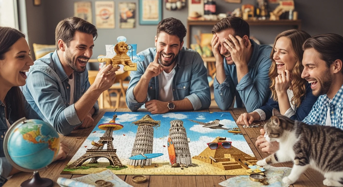 🚌 Road Trip Travel Puzzle Riddles