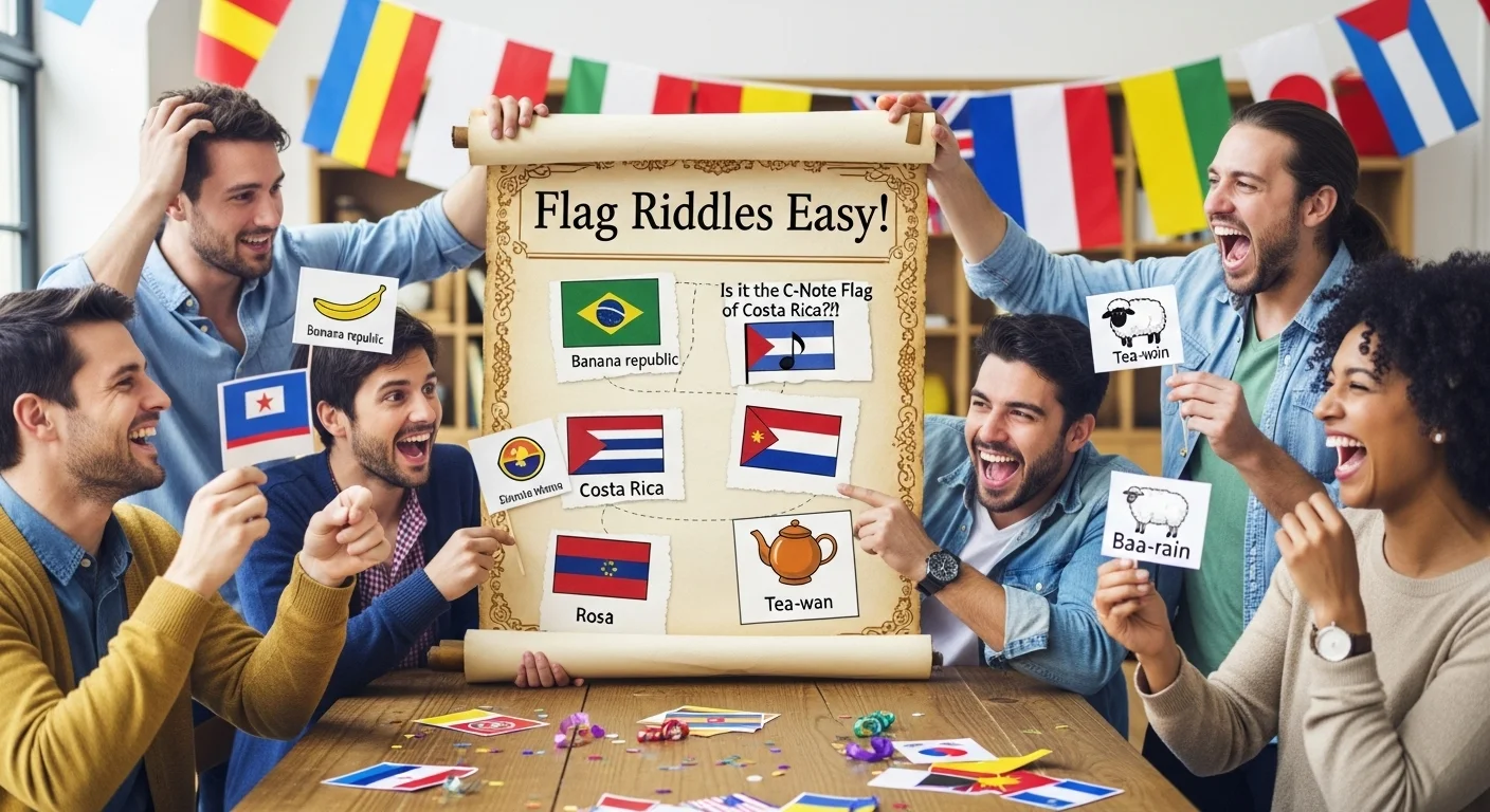 🚩 Easy Flag Riddles for Beginners