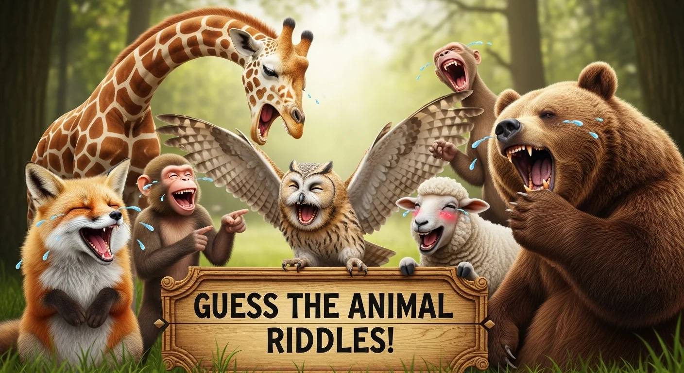 🦁 guess the animal riddles the Wild Animal Riddles