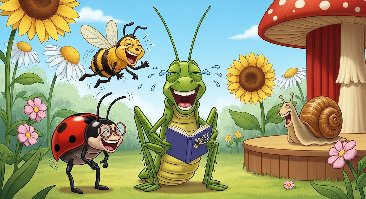 🦋 Colorful Winged bug riddles with answers