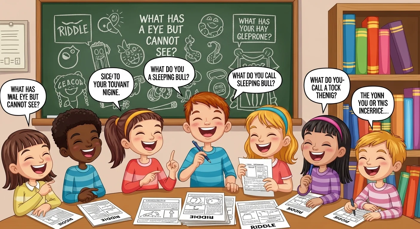 🧠 Teamwork printable riddles kids