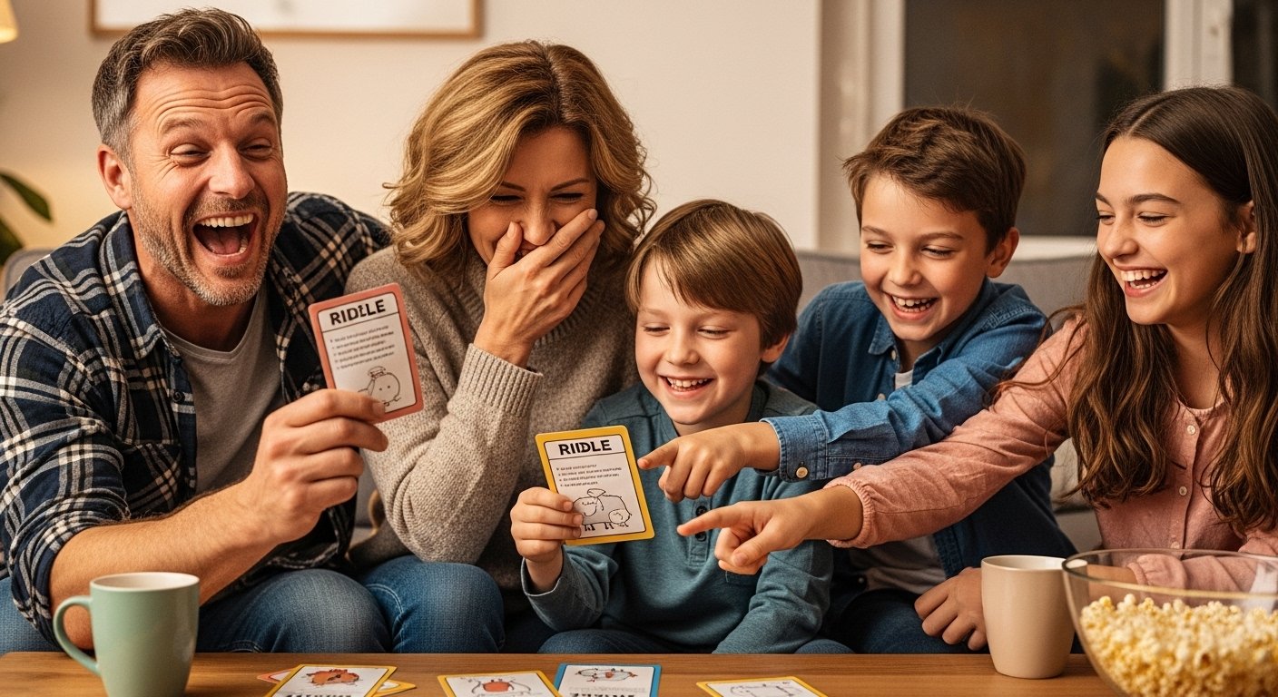 🧩 Easy Brain Teaser Riddles for Families