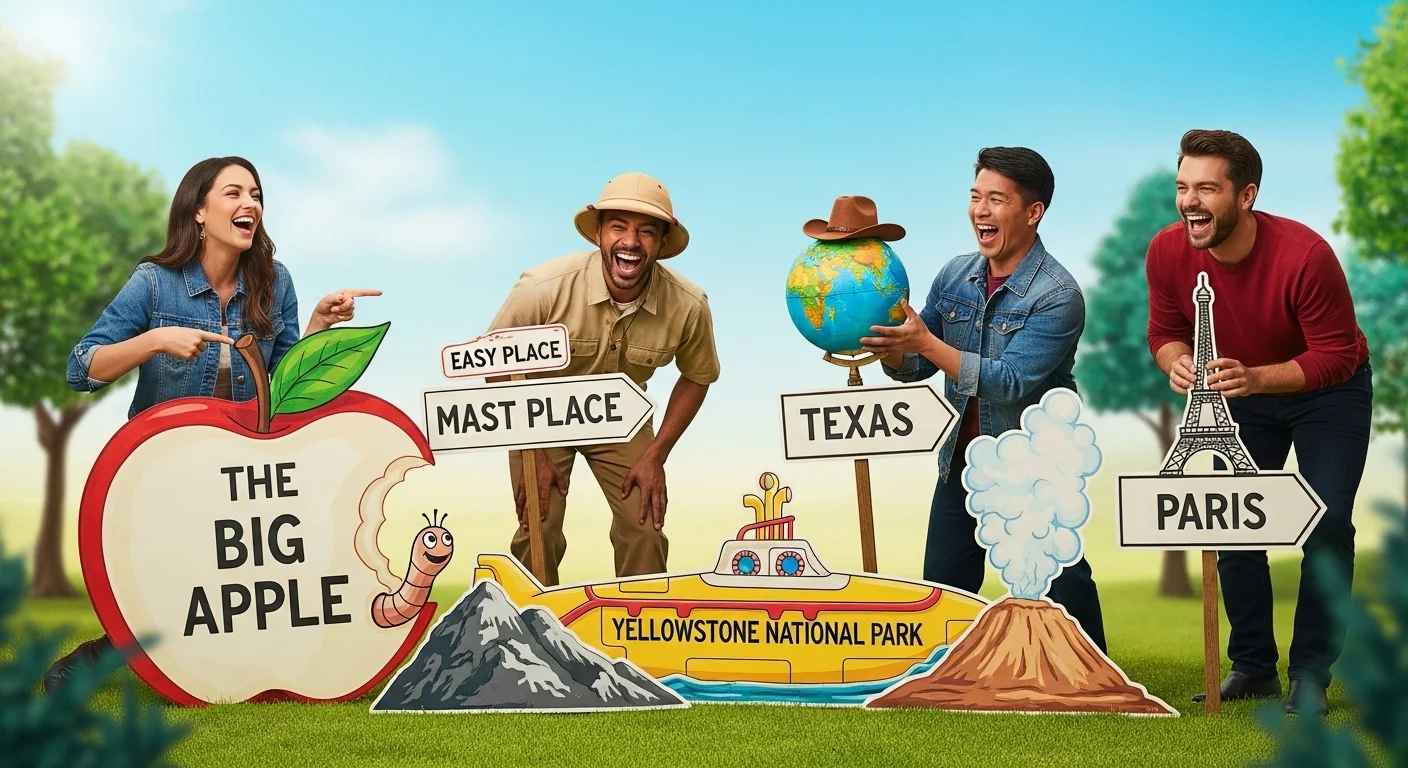 🧩 Gentle Challenge place riddles easy