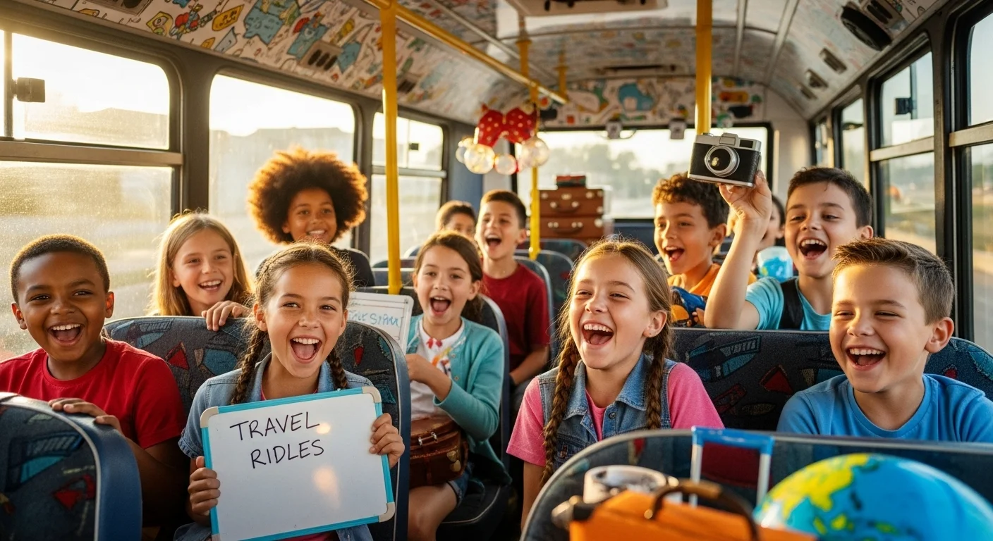 🧩 travel riddles for kids Mysteries and Fun