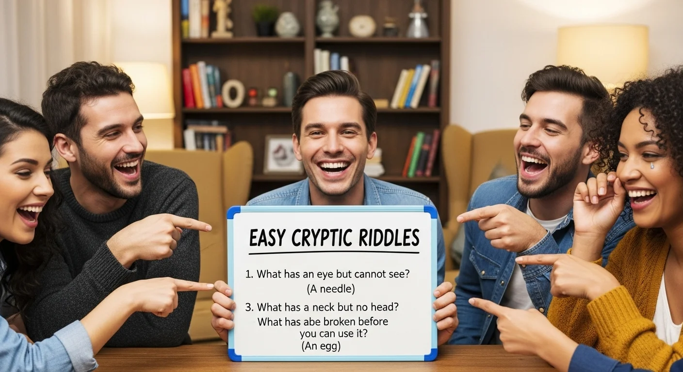 Gentle Cryptic Riddles for Curious Beginners
